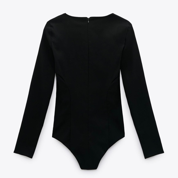 Zara Sweetheart Neckline Bodysuit Size XS - Picture 4 of 10